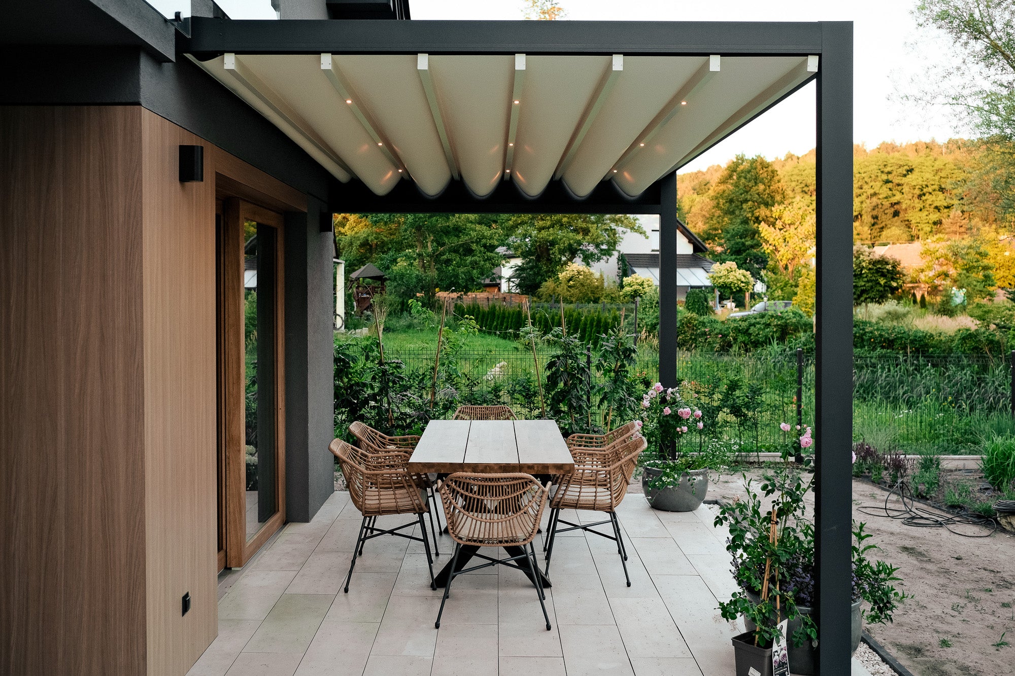 SIGNATURE Verona Faltdach - 4m x 3m