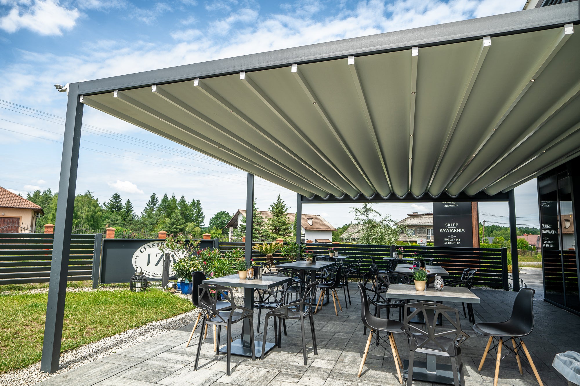 SIGNATURE Verona Faltdach - 4m x 3m